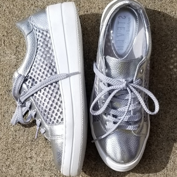 Leather Mesh Sneakers - Steven Natural Comfort - Picture 6 of 7